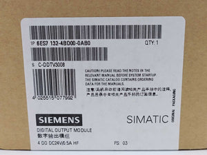 Siemens 6ES7132-4BD00-0AB0 Digital Output Module. 5Pcs