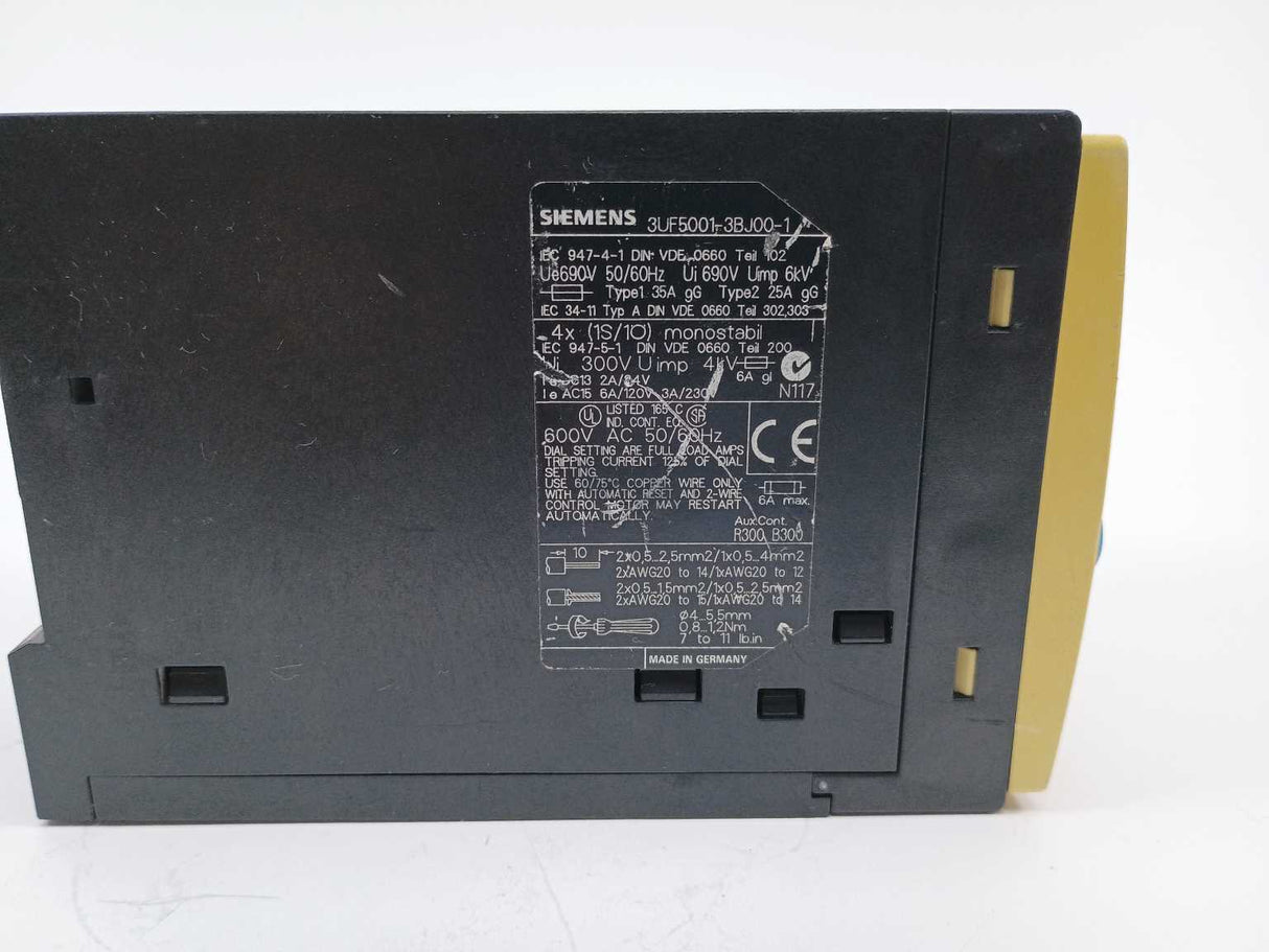 Siemens 3UF5001-3BJ00-1 SIMOCODE DP basic unit PROFIBUS DP interface