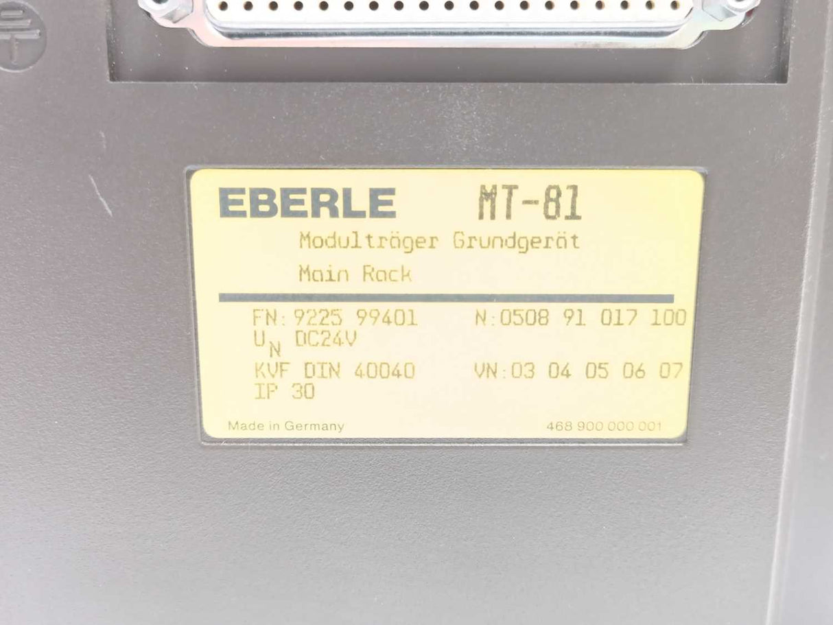 EBERLE MT-81 050891017100 Main rack