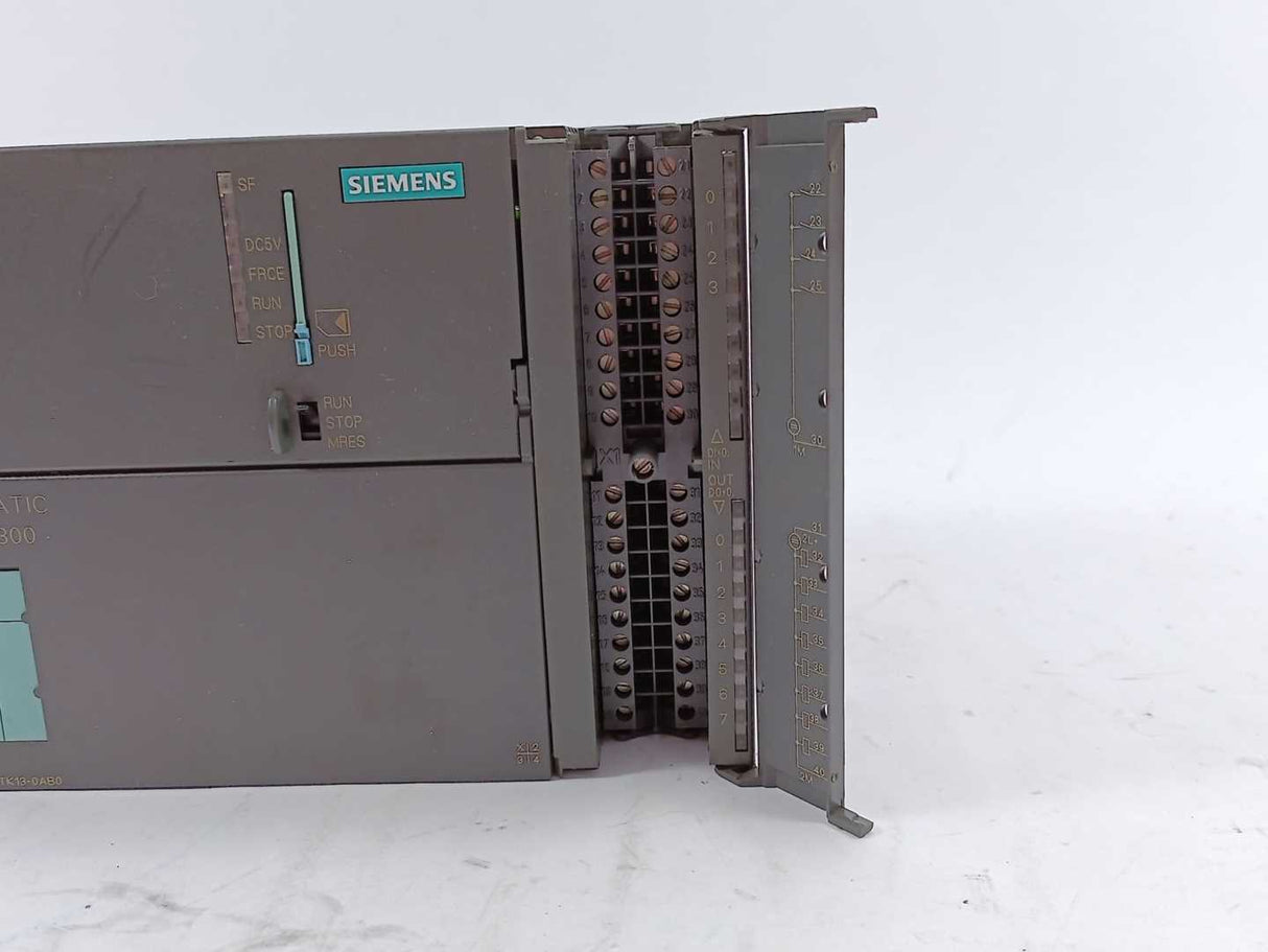 Siemens 6ES7317-6TK13-0AB0 CPU317T-2 DP with 6ES7953-8LP11-0AA0 MMC 8MB