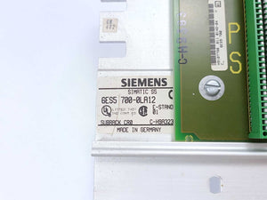 Siemens 6ES5700-0LA12 CR 700-0LA rack