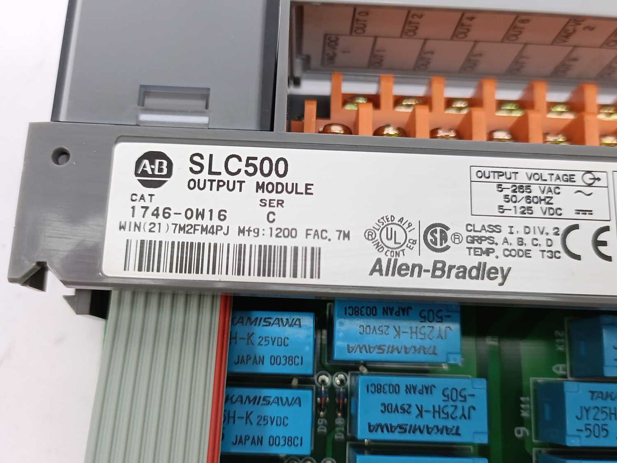 AB 1746-OW16 SLC 500 Output Module Ser. C