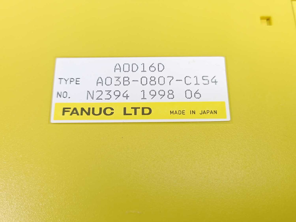 Fanuc A03B-0807-C154 DC Output Module