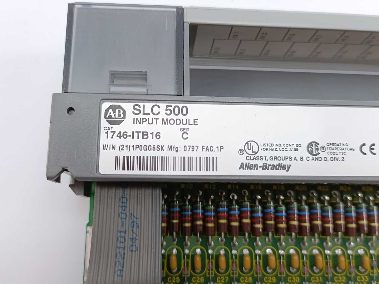 AB 1746-ITB16 Ser. C Input Module Missing Connector