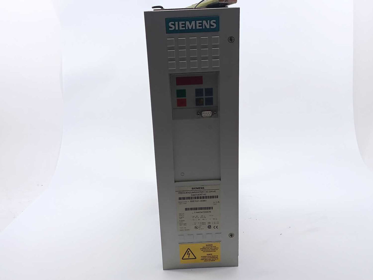 Siemens 6SE7021-3EB61 Frequency Converter Error code F052