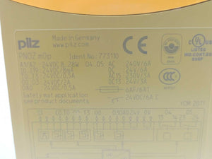 Pilz 773110 PNOZ m0p Safety Controller with 773724