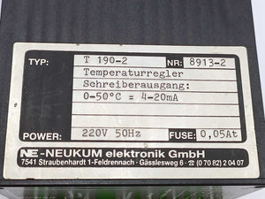 Neukum T190-2 Temperature controller