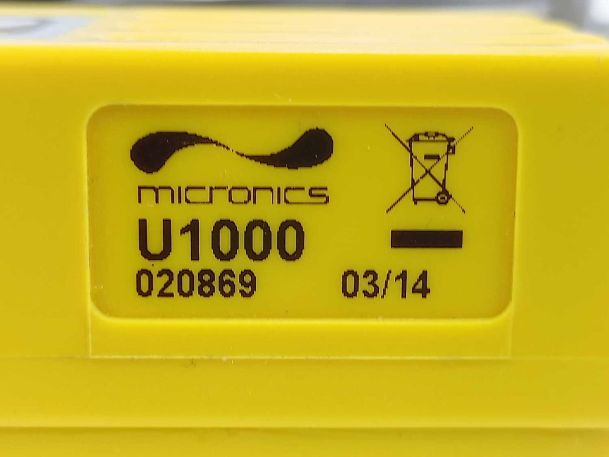 MICRONICS U1000 020869 FLOW METER