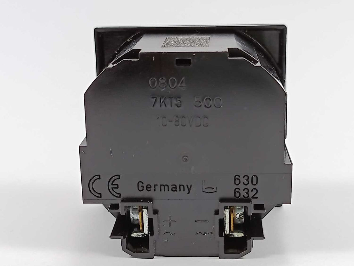 Siemens 7KT5500 Time counter 48x 48 mm 10-80V DC