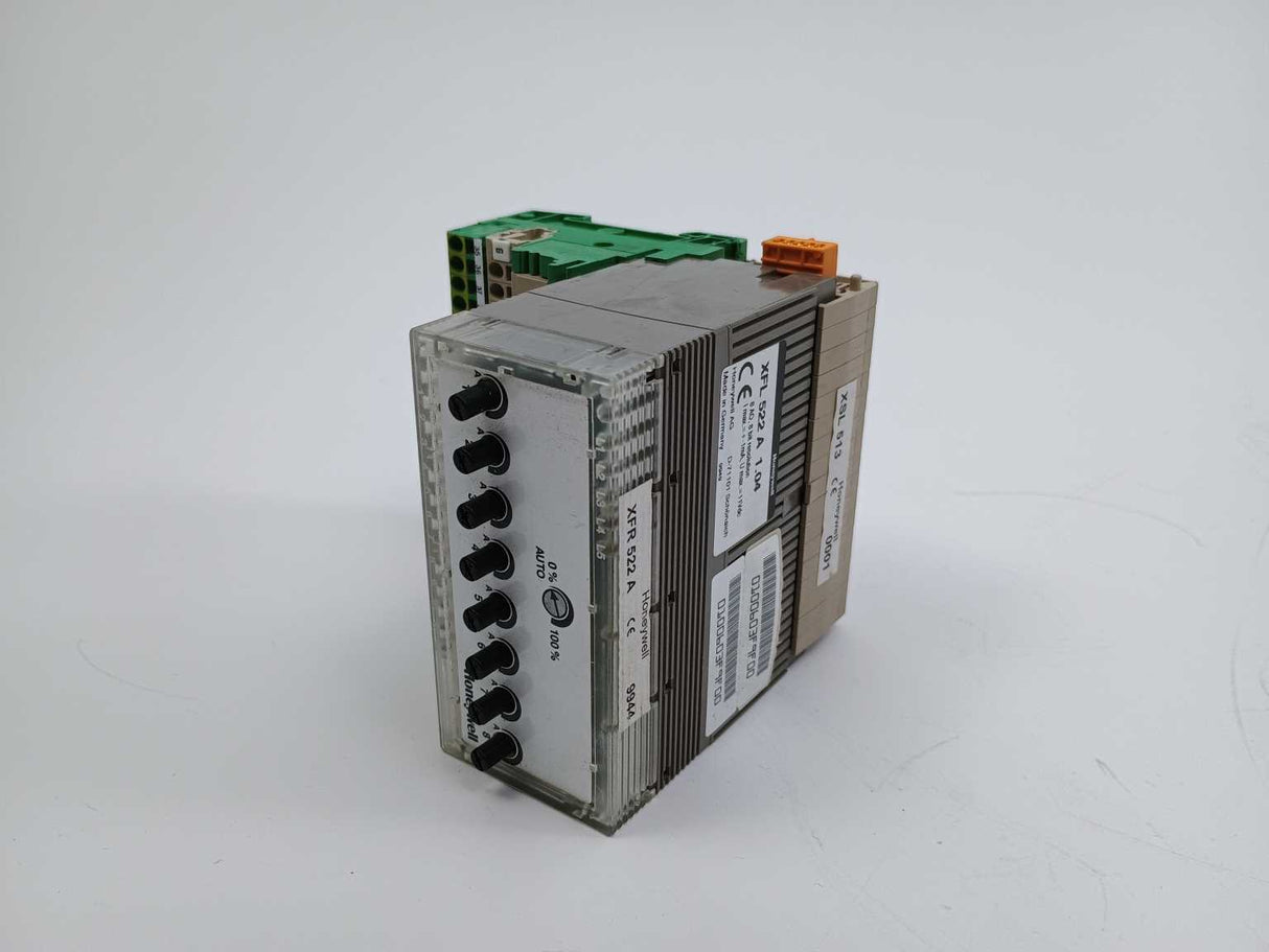 Honeywell XFL522A PLC Module w/ XSL513 & XFR522A