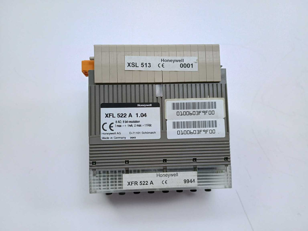 Honeywell XFL522A PLC Module w/ XSL513 & XFR522A