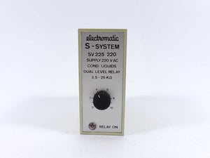 Electromatic SV 225 220 SV225220 COND. LIQUIDS DUAL LEVEL RELAY