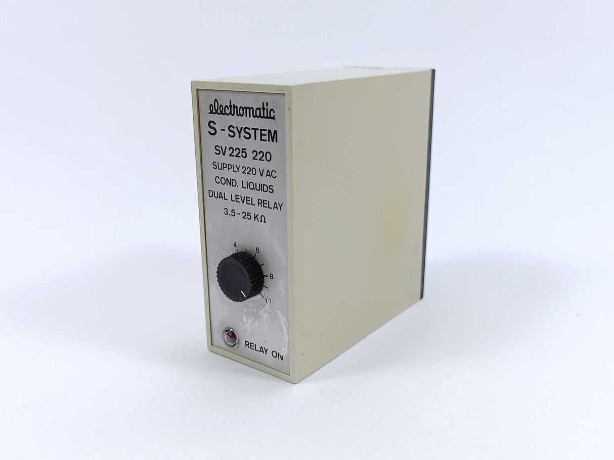 Electromatic SV 225 220 SV225220 COND. LIQUIDS DUAL LEVEL RELAY