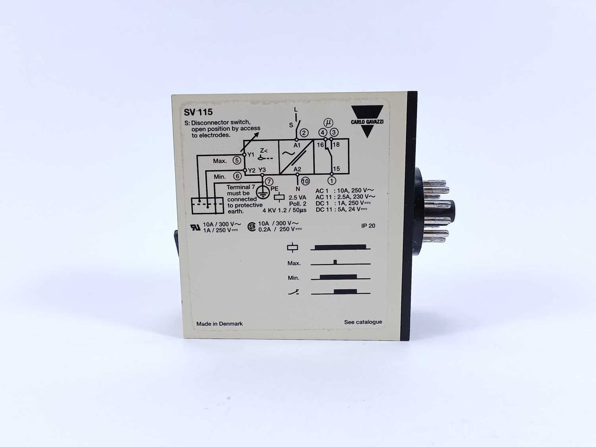 Electromatic SV115024 S - System Cond. liquids dual level relay