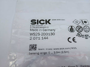 SICK 2071144 WS2S-2D3130