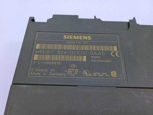 Siemens 6ES7334-0CE00-0AA0 Analog module SM 334