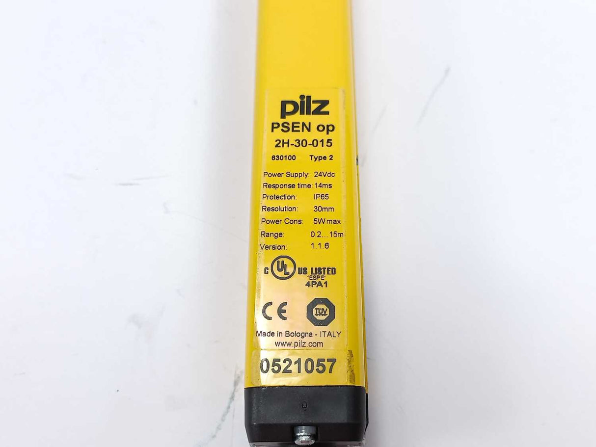 Pilz 2H-30-015 Type 2 Light Curtain 630100