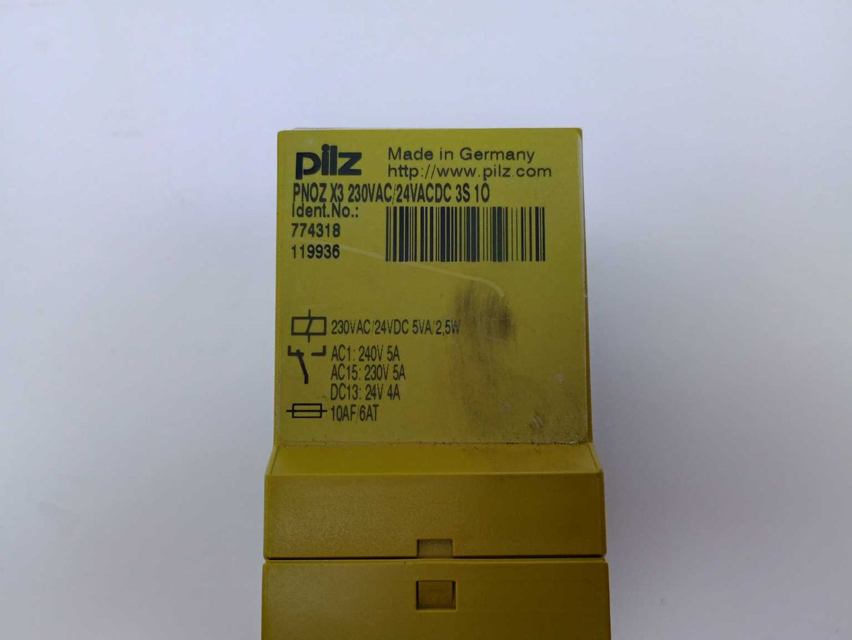 Pilz 774318 PNOZ X3 Safety Relay