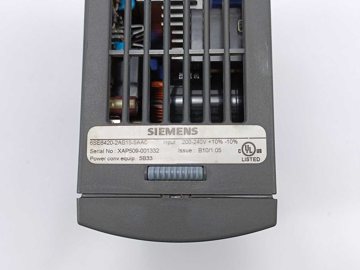 Siemens 6SE6420-2AB15-5AA0 MICROMASTER 420 Inverter