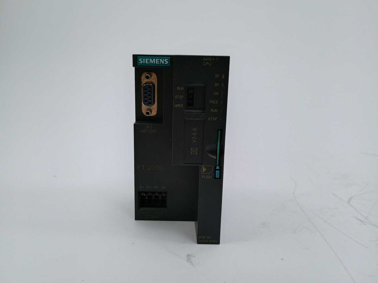 Siemens 6ES7151-7AA20-0AB0 ET200S IM151-7 CPU