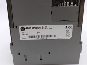 AB 1746-P3 SLC 500 Power Supply Ser. A + 1746-A13 Ser. B 13 Rack station