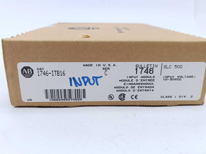 AB 1746-ITB16 Ser. C Input Module