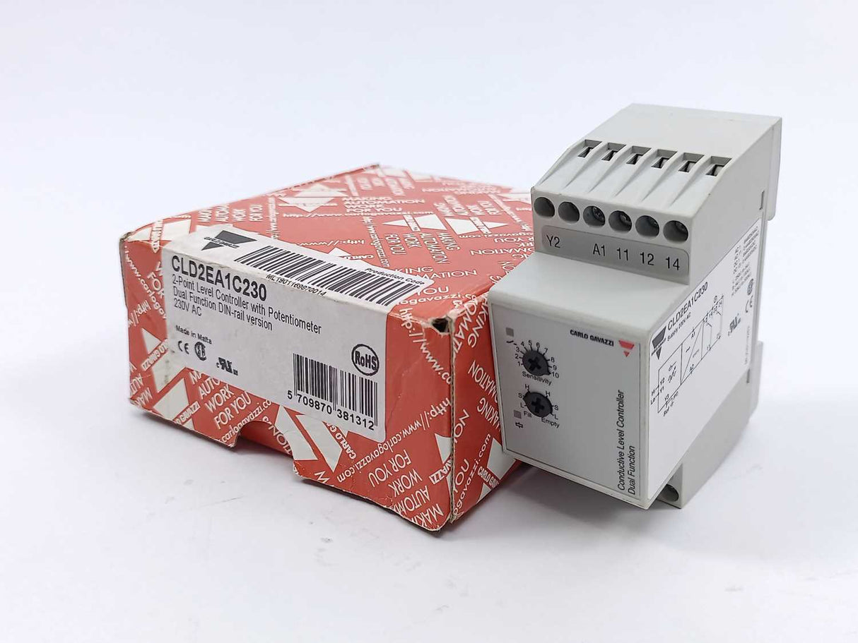 Carlo Gavazzi CLD2EA1C230 Conductive 2-point level controller