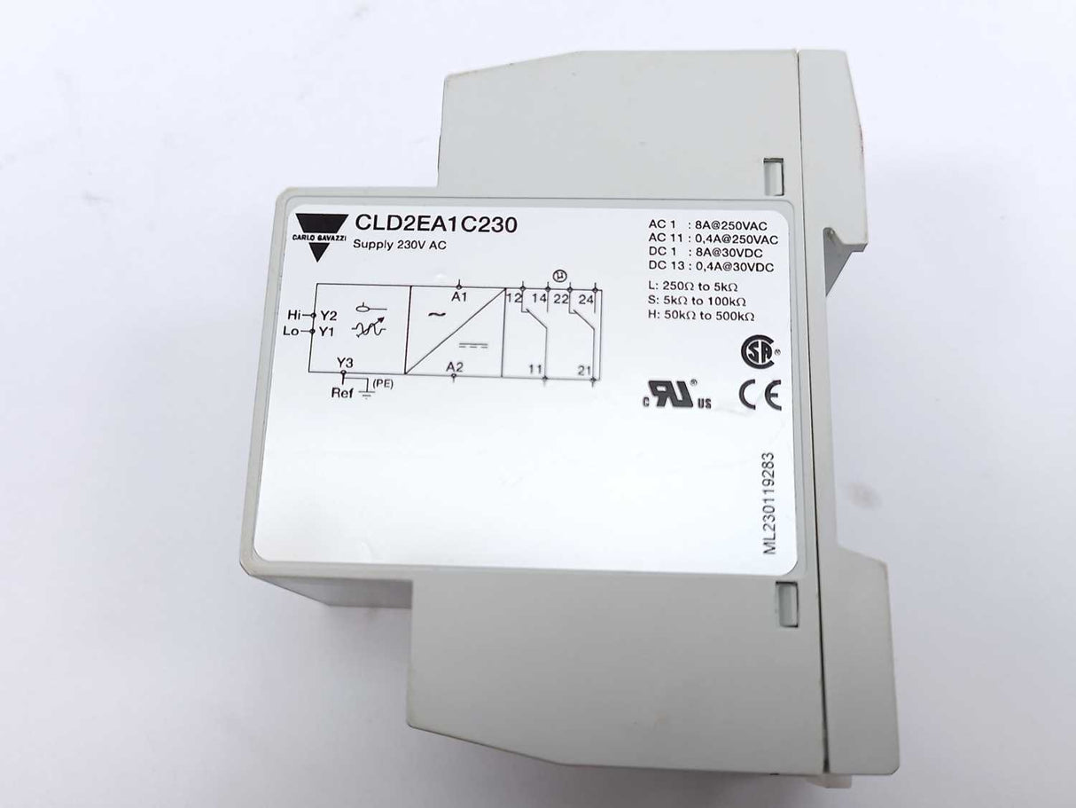 Carlo Gavazzi CLD2EA1C230 Conductive 2-point level controller