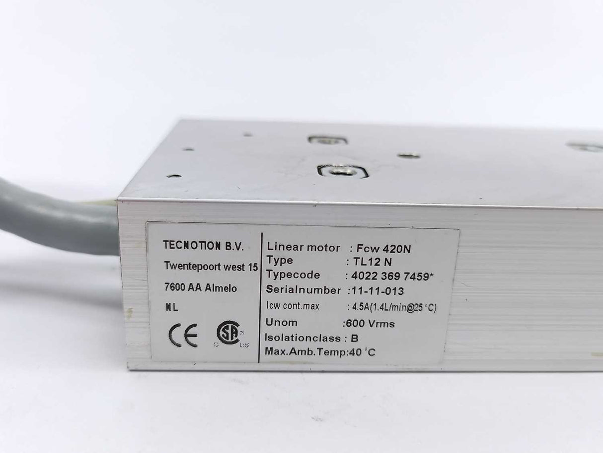 Tecnotion TL12N Linear Motor