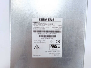 Siemens 6SL3203-0CD21-0AA0 Sinamics AC Commutation Choke