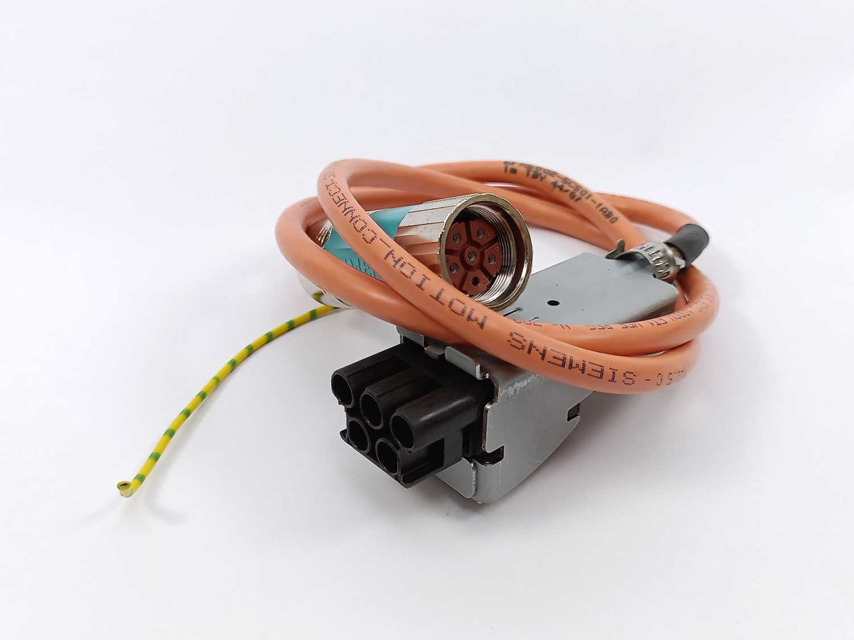 Siemens 6FX5002-5CS01-1AB0 Power cable pre-assembled. Length: 1m.