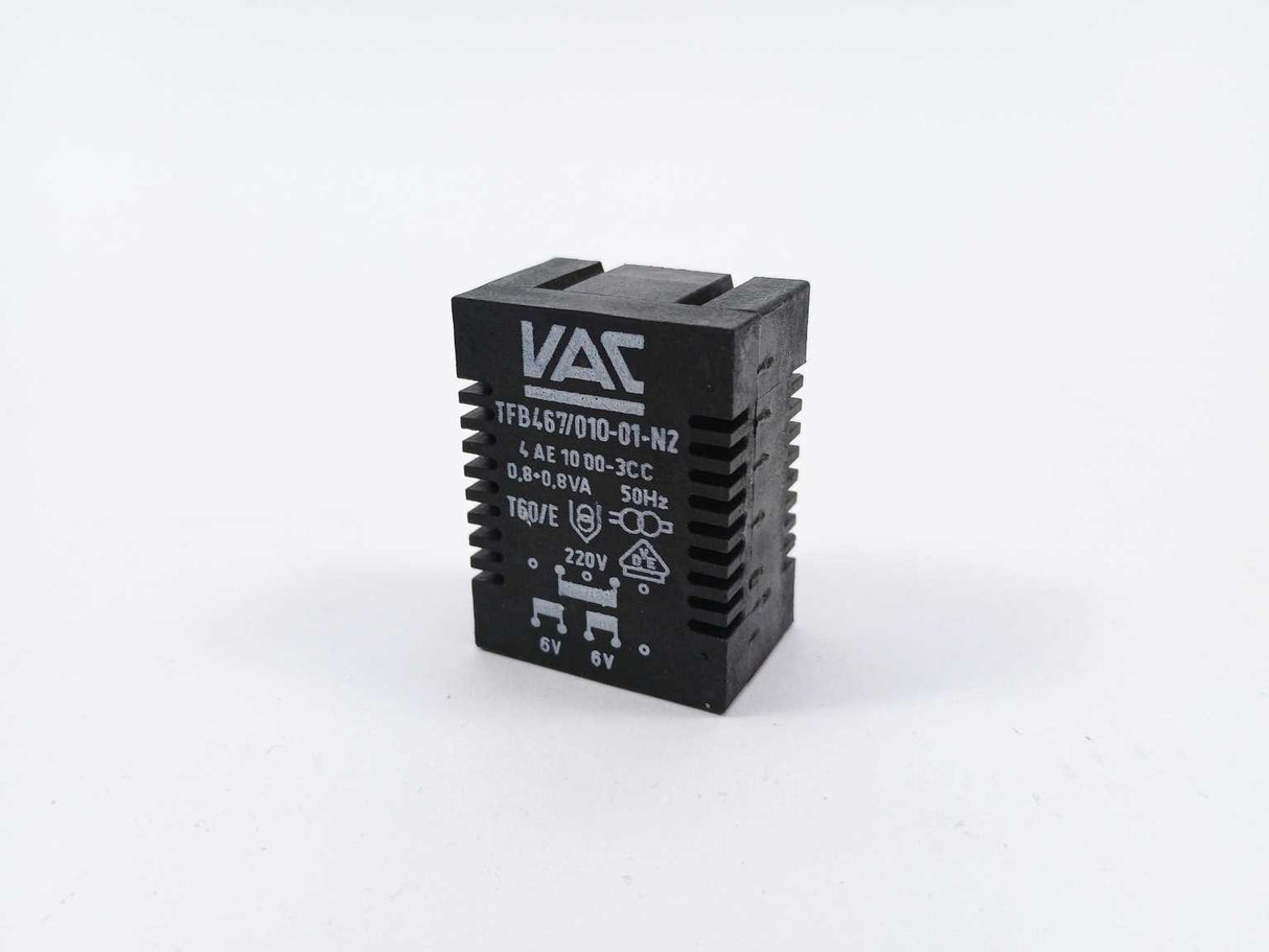 VAC TFB467/010-01-N2 PCB Transformer 0,8+0,8VA 50Hz T60/E 200V