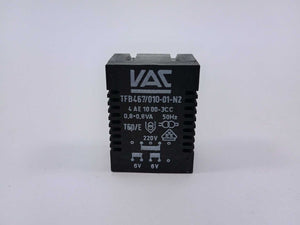 VAC TFB467/010-01-N2 PCB Transformer 0,8+0,8VA 50Hz T60/E 200V