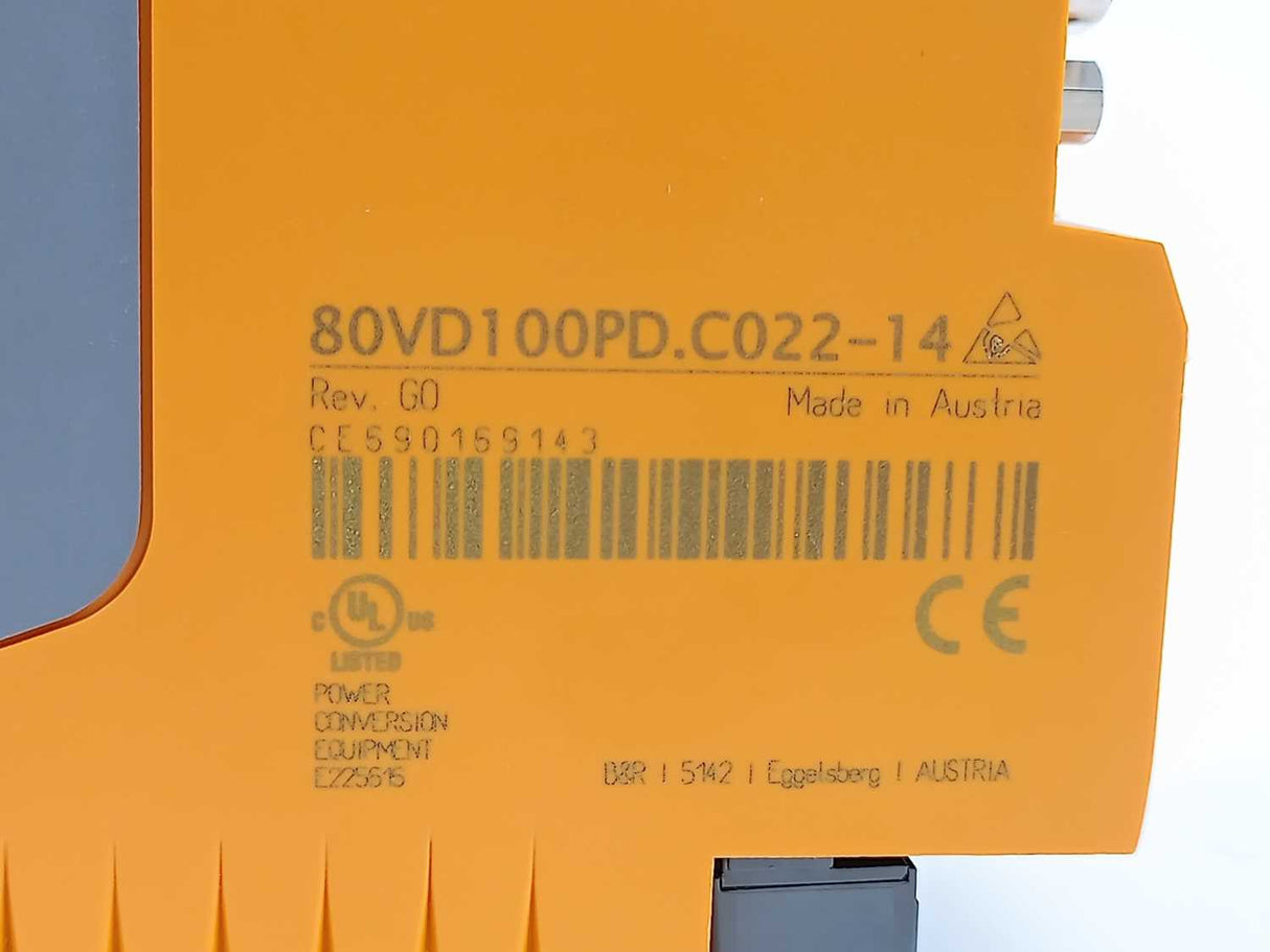 B&R 80VD100PD.C022-14 ACOPOSmicro inverter module