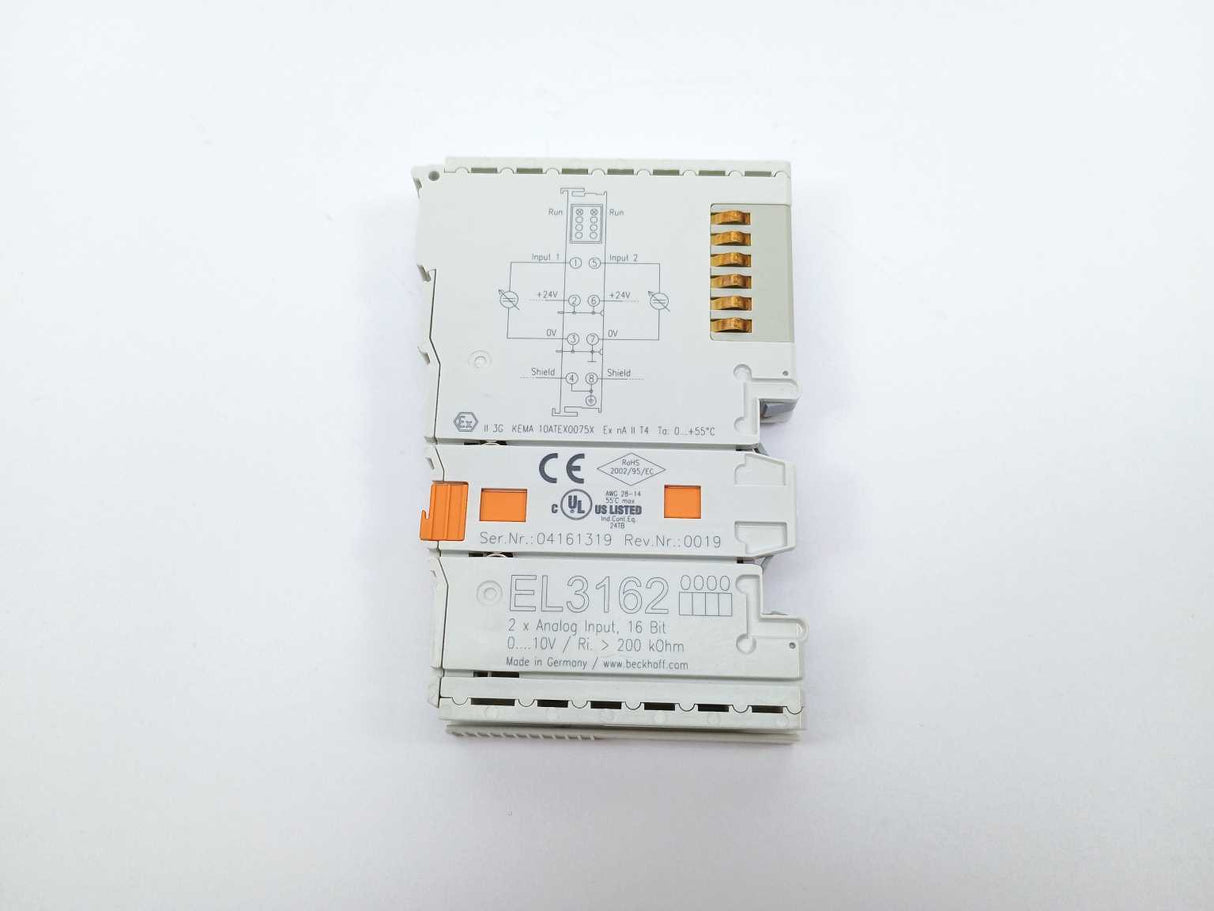 Beckhoff EL3162 EtherCAT Terminal Rev.:0019