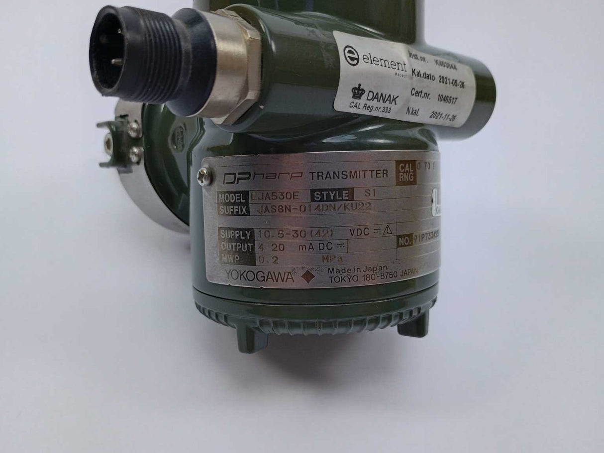 Yokogawa EJA530E DPharp Pressure Transmitter