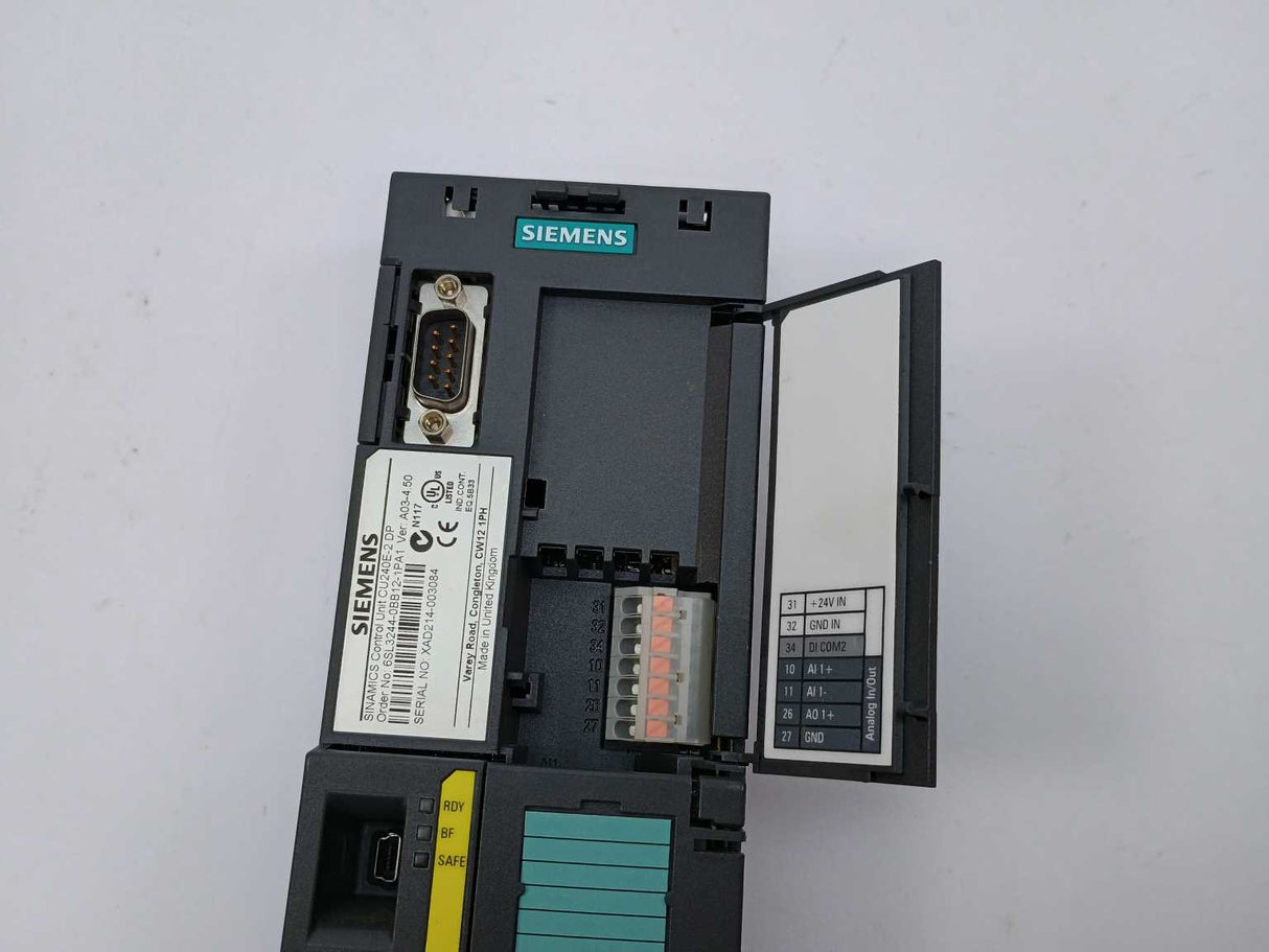 Siemens 6SL3244-0BB12-1PA1 CONTROL UNIT