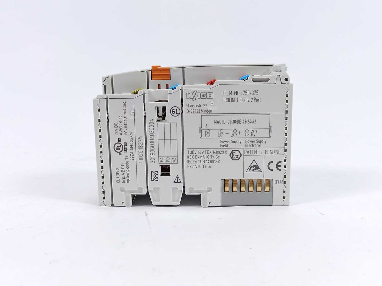 Wago 750-375 FC PROFINET