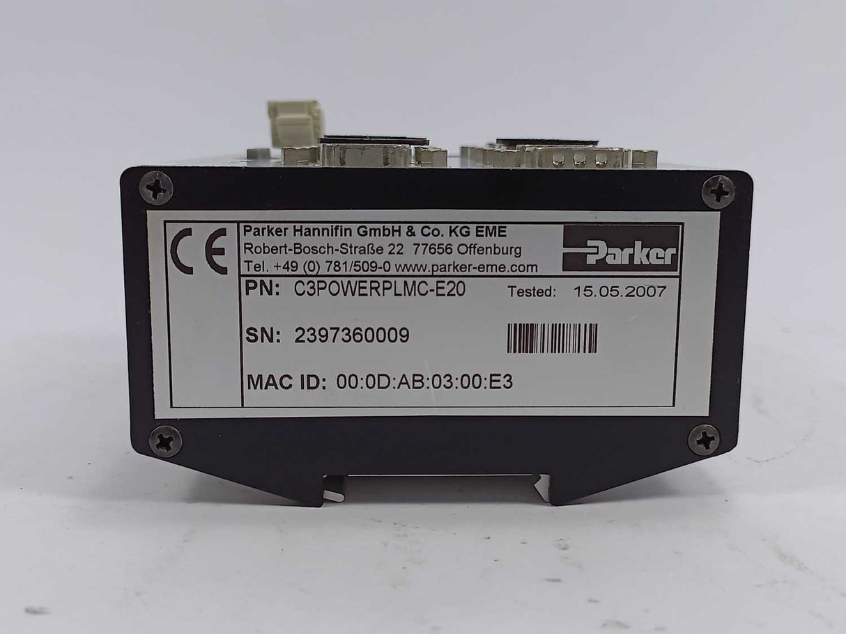 Parker C3POWERPLMC-E20 MOTION PLC