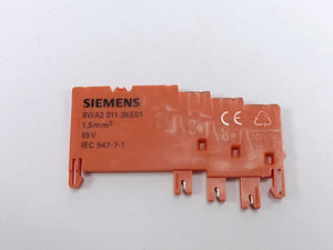 Siemens 8WA2011-3KE01 Feeder terminal , orange 20 Pcs.