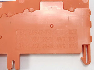 Siemens 8WA2011-3KE01 Feeder terminal , orange 20 Pcs.