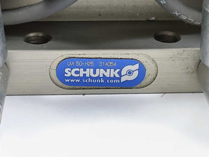 Schunk LM50-H25 Universal linear module W/2x OMRON E2E-CR8B1