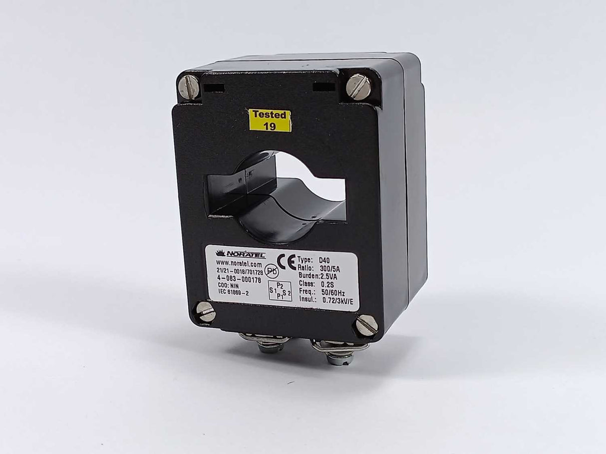 Noratel 4-083-000178 D40 300/5A Current transformer