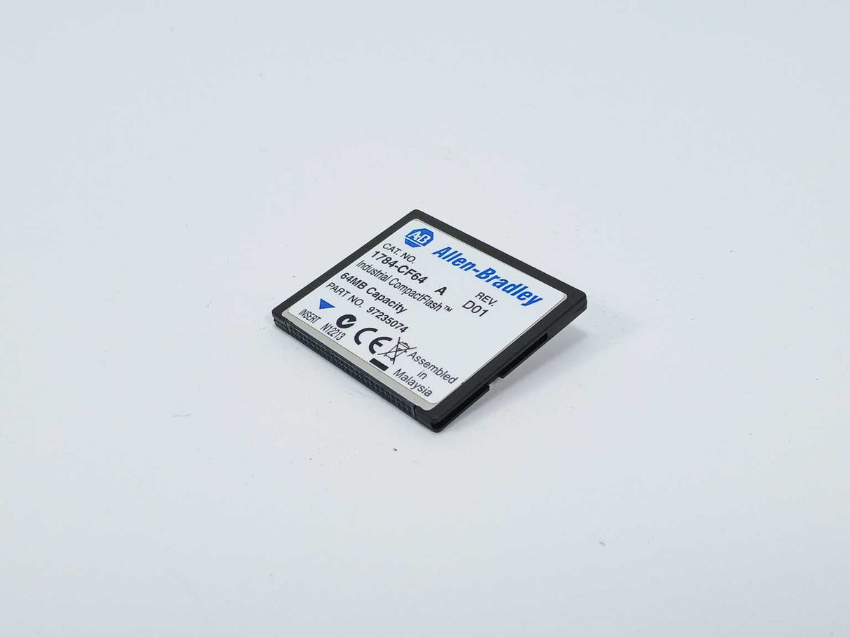 AB 1784-CF64 Ser. A Industrial CompactFlash 64MB