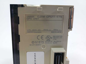 OMRON CJ1M-CPU11-ETN CPU Module