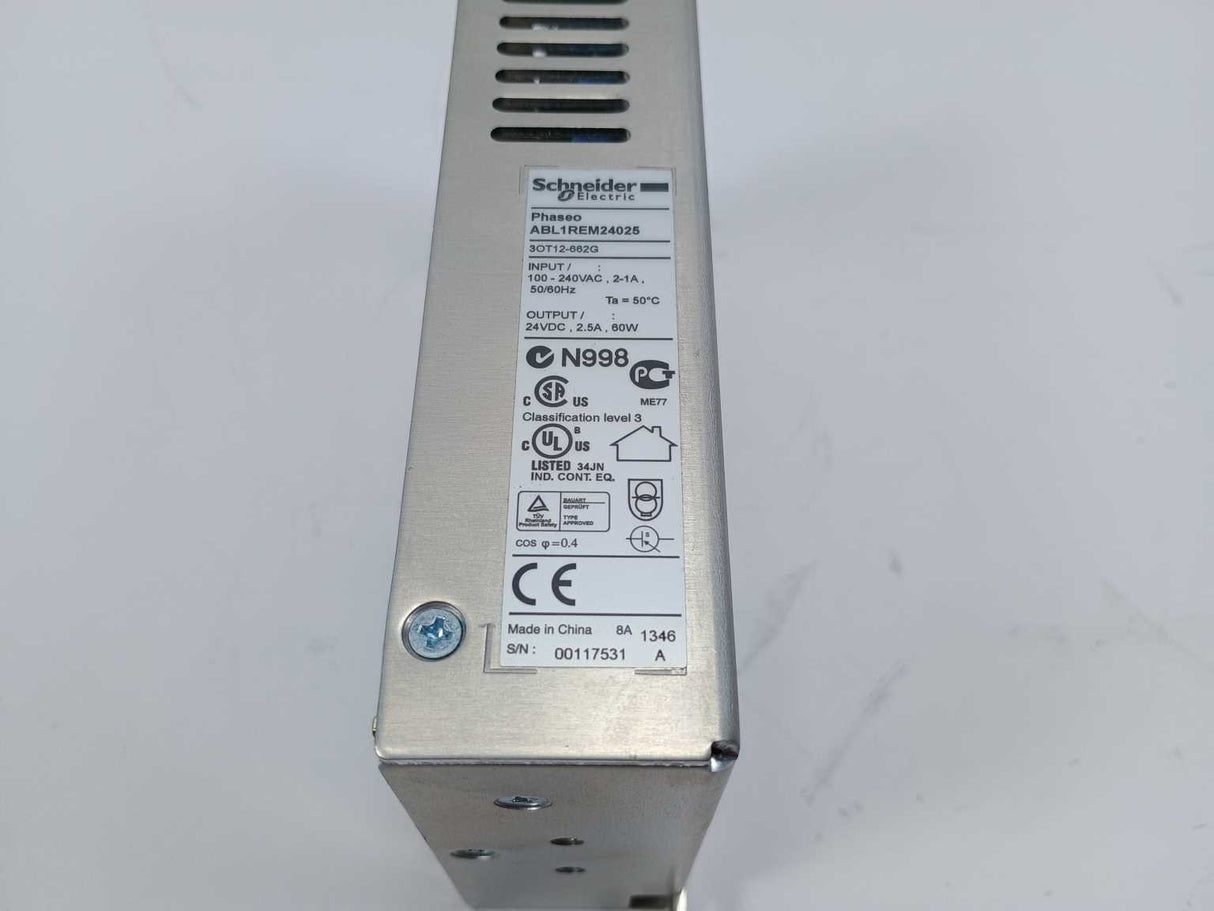 Schneider Electric ABL1REM24025 power supply 24VDC 2,5A