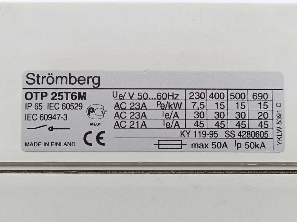 ABB 1SCA022401R1810 OTP25T6M Safety switch