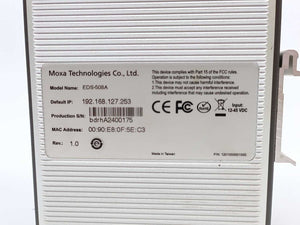 Moxa EDS-508A EtherDevice Switch, Layer 2 Managed Switch