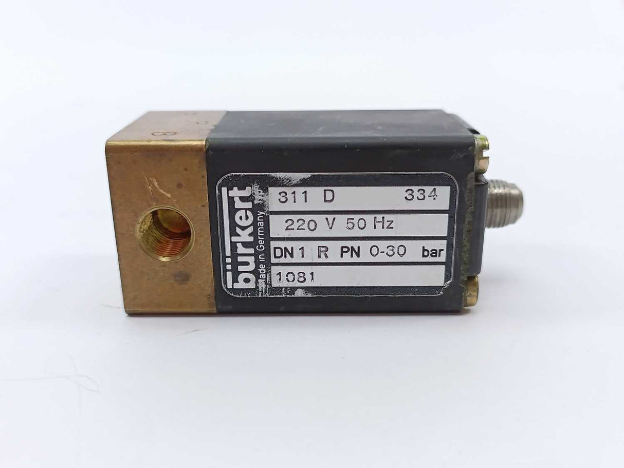 Burkert 311D Solenoid Valve