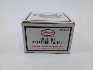 Dwyer 1910-10 Series 1900 Pressure Switch